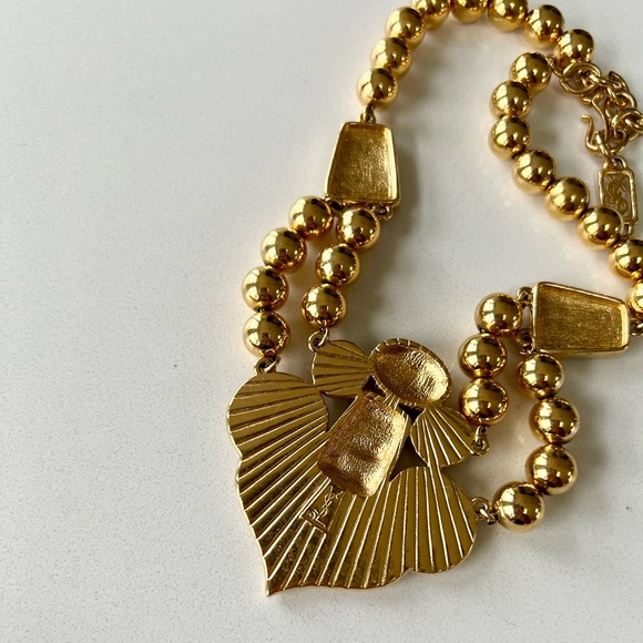 Vintage YSL Enamel Necklace - Picture 5 of 8